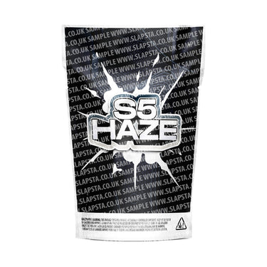 S5 Haze Mylar Pouches Pre-Labeled - 3.5g (1/8oz) / No / 16pcs