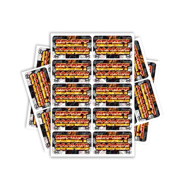 Secret Cookies Rectangle / Pre-Roll Labels - Pre-Roll (10.16cm x 6.7cm) / 10