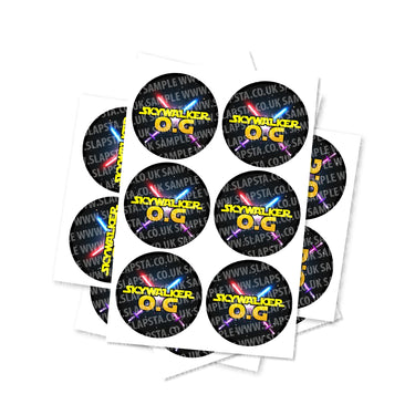 Skywalker OG Circular Stickers - 2.5cm