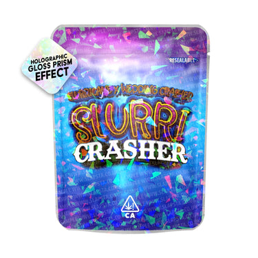Slurri Crasher SFX Mylar Pouches Pre - Labeled - 3.5g (1/8oz)