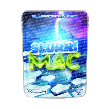 Slurri Mac Mylar Pouches Pre - Labeled - 3.5g (1/8oz)