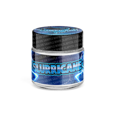 Slurricane Glass Jars Pre - Labeled - 3.5grams (1/8oz)