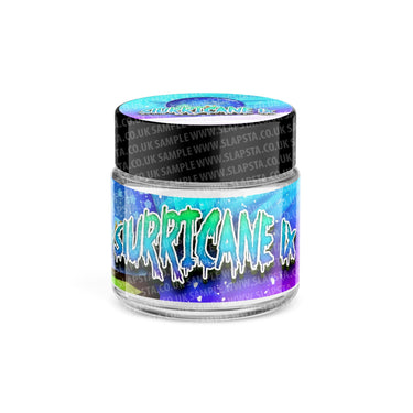 Slurricane Glass Jars Pre - Labeled - 3.5grams (1/8oz)