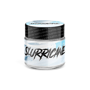 Slurricane Glass Jars Pre - Labeled - 3.5grams (1/8oz)