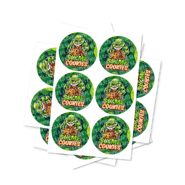 Slyme Cookies Circular Stickers - 2.5cm