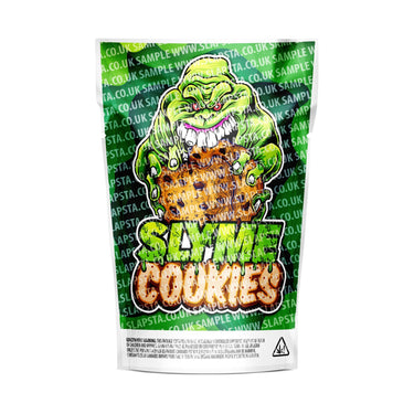 Slyme Cookies Mylar Pouches Pre-Labeled - 3.5g (1/8oz) / No / 16pcs