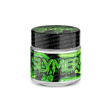 Slymer Glass Jars Pre - Labeled - 3.5grams (1/8oz)