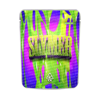 Slymer Mylar Pouches Pre-Labeled - 3.5g (1/8oz) / No / 16pcs