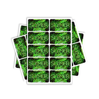 Slymer Rectangle / Pre-Roll Labels - Pre-Roll (10.16cm x 6.7cm) / 10