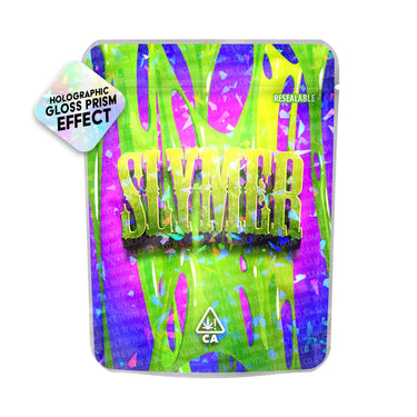 Slymer SFX Mylar Pouches Pre-Labeled - 3.5g (1/8oz) / No / 16pcs