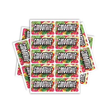 Smoothie Rectangle / Pre-Roll Labels - Pre-Roll (10.16cm x 6.7cm) / 10