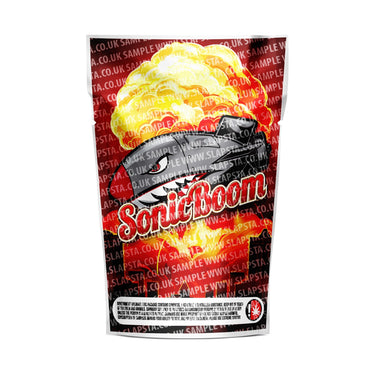 Sonic Bomb Mylar Pouches Pre-Labeled - 3.5g (1/8oz) / No / 16pcs
