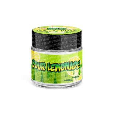 Sour Lemonade Glass Jars Pre - Labeled - 3.5grams (1/8oz)