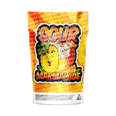 Sour Marmalade Mylar Pouches Pre-Labeled - 3.5g (1/8oz) / No / 16pcs