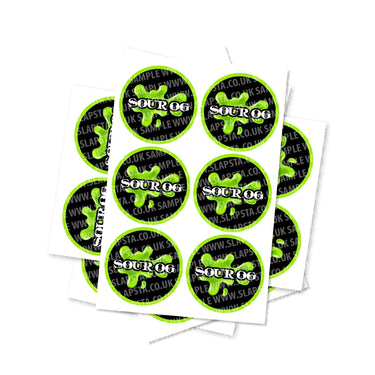 Sour OG Circular Stickers - 2.5cm