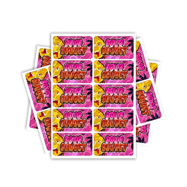 Sour Sunset Rectangle / Pre-Roll Labels - Pre-Roll (10.16cm x 6.7cm) / 10