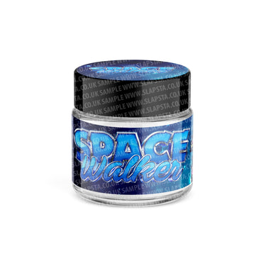 Space Walker Glass Jars Pre - Labeled - 3.5grams (1/8oz)