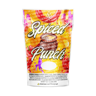 Spiced Punch Mylar Pouches Pre-Labeled - SLAPSTA