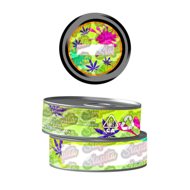 Splat Blank Pre - Labeled 3.5g Self - Seal Tins - 60pcs