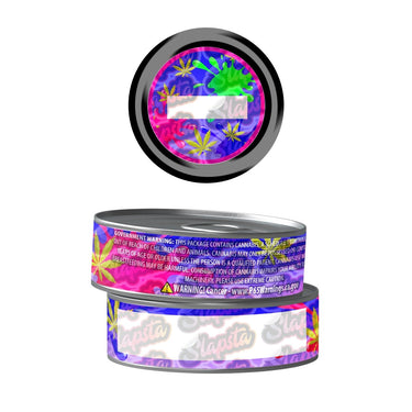 Splat Blank Pre - Labeled 3.5g Self - Seal Tins - 60pcs