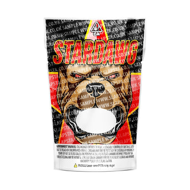 Stardawg Mylar Pouches Pre-Labeled - 3.5g (1/8oz) / No / 16pcs