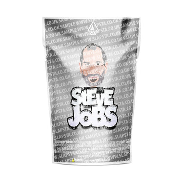 Steve Jobs Mylar Pouches Pre - Labeled - 3.5g (1/8oz)