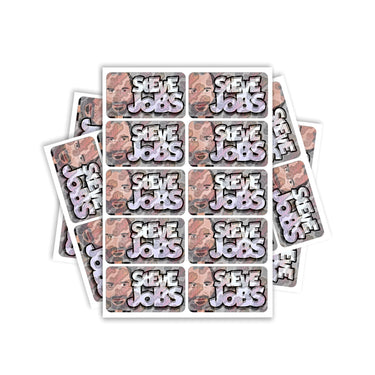 Steve Jobs Rectangle / Pre-Roll Labels - Pre-Roll (10.16cm x 6.7cm) / 10