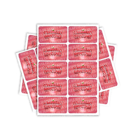 Strawberry Shortcake Rectangle / Pre-Roll Labels