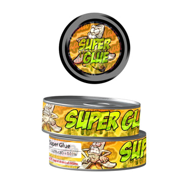 Super Glue Pre - Labeled 3.5g Self - Seal Tins - 60pcs