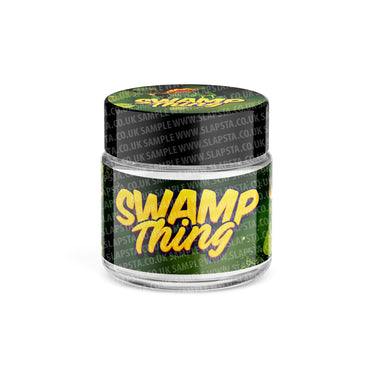 Swamp Thing Glass Jars Pre - Labeled - 3.5grams (1/8oz)
