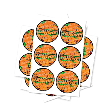 Tangie Circular Stickers - 2.5cm