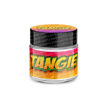 Tangie Glass Jars Pre - Labeled - 3.5grams (1/8oz)