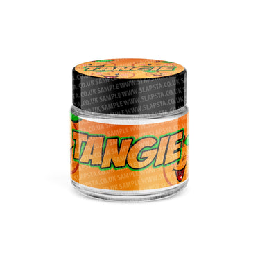 Tangie Glass Jars Pre - Labeled - 3.5grams (1/8oz)