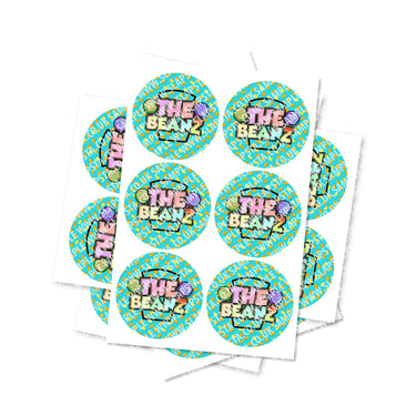 The Beanz Circular Stickers - 2.5cm