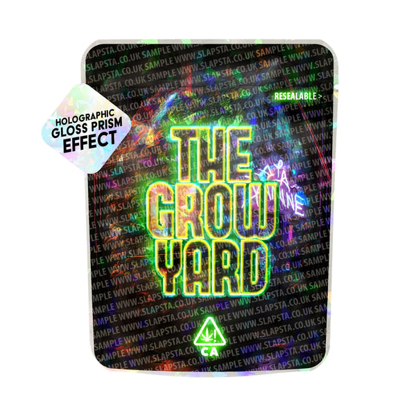 The Grow Yard SFX Mylar Pouches Pre-Labeled - SLAPSTA