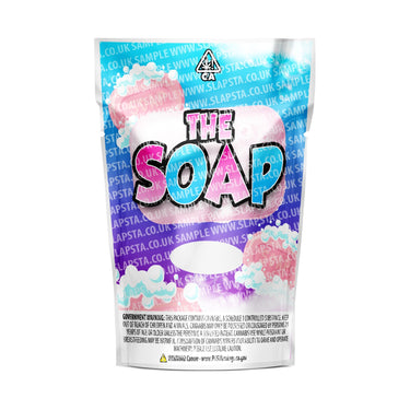 The Soap Mylar Pouches Pre-Labeled - 3.5g (1/8oz) / No / 16pcs