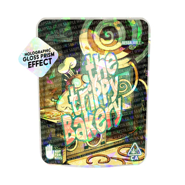 The Trippy Bakery SFX Mylar Pouches Pre - Labeled - 3.5g (1/8oz)