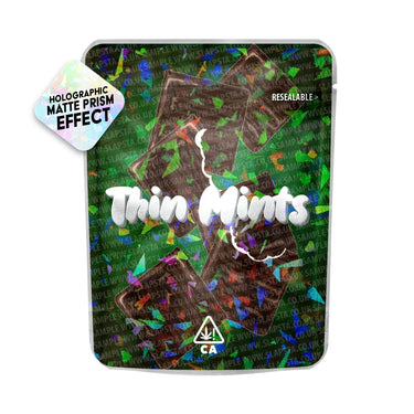 Thin Mints SFX Mylar Pouches Pre-Labeled - 3.5g (1/8oz) / No / 16pcs