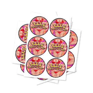 TITS Circular Stickers - 2.5cm