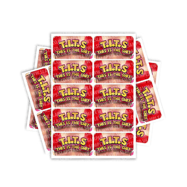TITS Rectangle / Pre-Roll Labels - Pre-Roll (10.16cm x 6.7cm) / 10