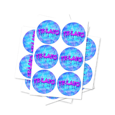 TK Lato Circular Stickers - 2.5cm