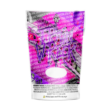 Trainwreck Mylar Pouches Pre-Labeled - SLAPSTA