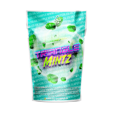 Triangle Mints Mylar Pouches Pre-Labeled - 3.5g (1/8oz) / No / 16pcs