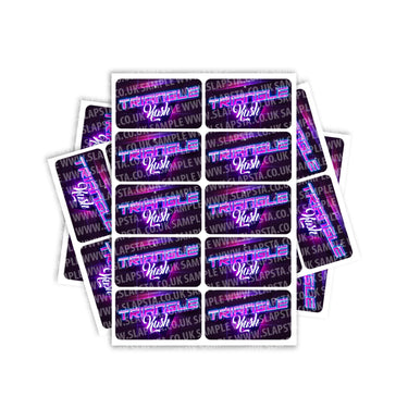Triangle OG Rectangle / Pre - Roll Labels - Pre - Roll (10.16cm x 6.7cm)