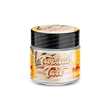 Tropical Tart Glass Jars Pre - Labeled - 3.5grams (1/8oz)