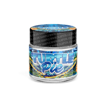 Turtle Pie Glass Jars Pre - Labeled - 3.5grams (1/8oz)