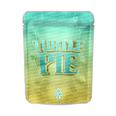 Turtle Pie Mylar Pouches Pre-Labeled - 3.5g (1/8oz) / No / 16pcs