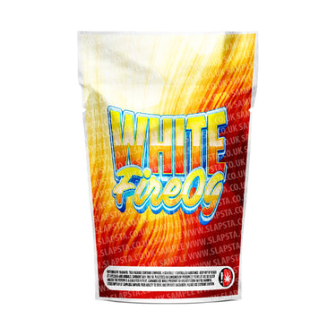 White Fire OG Mylar Pouches Pre-Labeled - 3.5g (1/8oz) / No / 16pcs