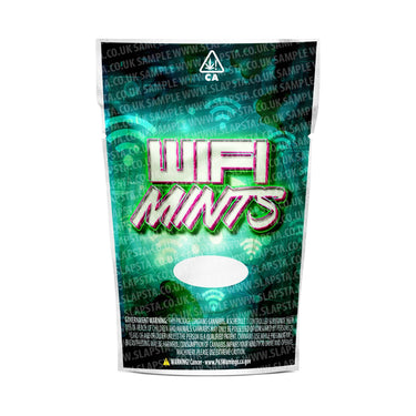 Wifi Mints Mylar Pouches Pre - Labeled - 3.5g (1/8oz)