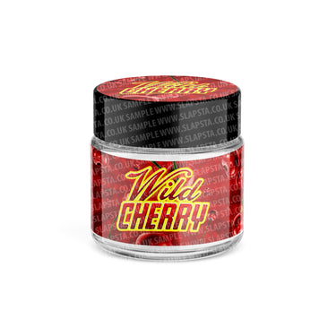 Wild Cherry Glass Jars Pre - Labeled - 3.5grams (1/8oz)